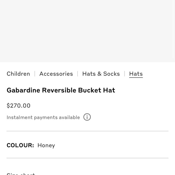 Burberry kids bucket hats reversible!! 3 available only worn once - Picture 3 of 7